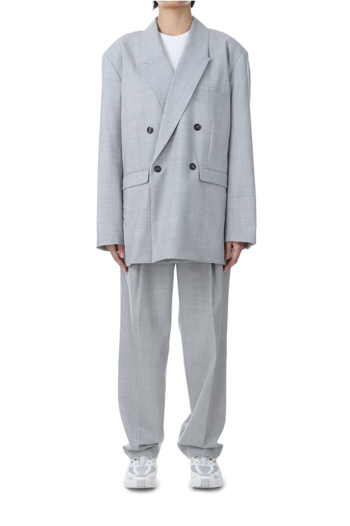 ジャケット・アウター JUN MIKAMI 2025SS SUMMER WOOL JACKET 25SS】JUN MIKAMI ジュン ミカミ / SUMMER WOOL JACKET / サマーウール