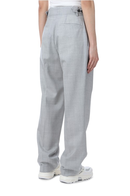 Summer Wool Slacks - Light Gray (25SS-2-J) | セレクトショップ