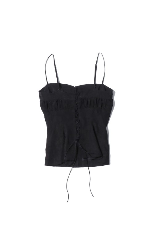 トップス FETICO ROSE JACQUARD BUSTIER ROSE JACQUARD BUSTIER - BLACK (FTC252-0108) | セレクト