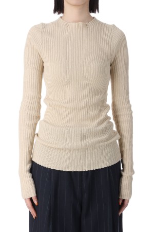 Boatneck Rib Knit -NATURAL (12510505)