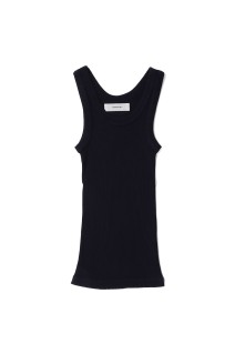 Seamless Rib Tanktop -NAVY (12510607)