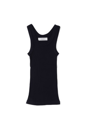 Seamless Rib Tanktop -NAVY (12510607)