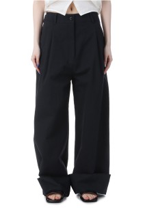 Cotton Wide Pants -IVORY (12510712)