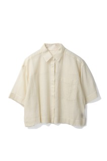 Mesh Short Shirts -BLACK (12510407)