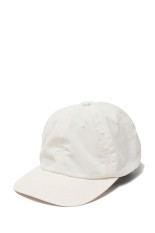 POLY COTTON ELASTIC BACK 6PANEL CAP - 15IVORY (251329)