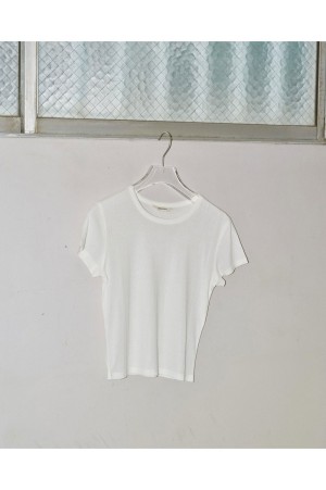 Compact Sheer T-shirts -WHITE (12420612)