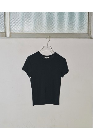 Compact Sheer T-shirts -BLACK(12420612)