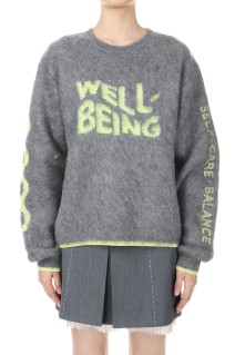 WELLBEING jacquard knit -GRAY (21242365314)