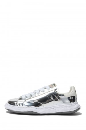 CHARLES LEATHER LACE - SILVER(A12FW701) (~Size39)※
