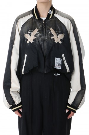 SOUVENIR JACKET-BLACK(K13BL211)※