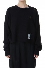 DISTRESSED PO-BLACK(K13SW711)*