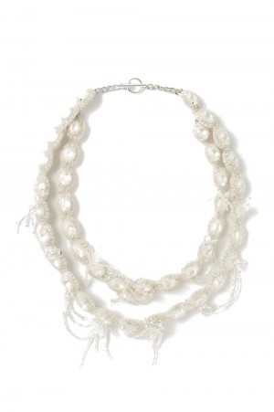 cloaked rhinestone necklace(TD-25SS-AC07)