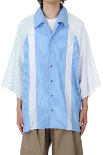POPLIN SHORT SLEEVE SHIRTS - MULTI (WM09-SH251091)