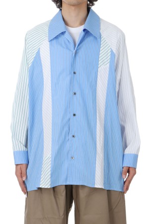 POPLIN LONG SLEEVE SHIRTS - MULTI (WM09-SH251092)