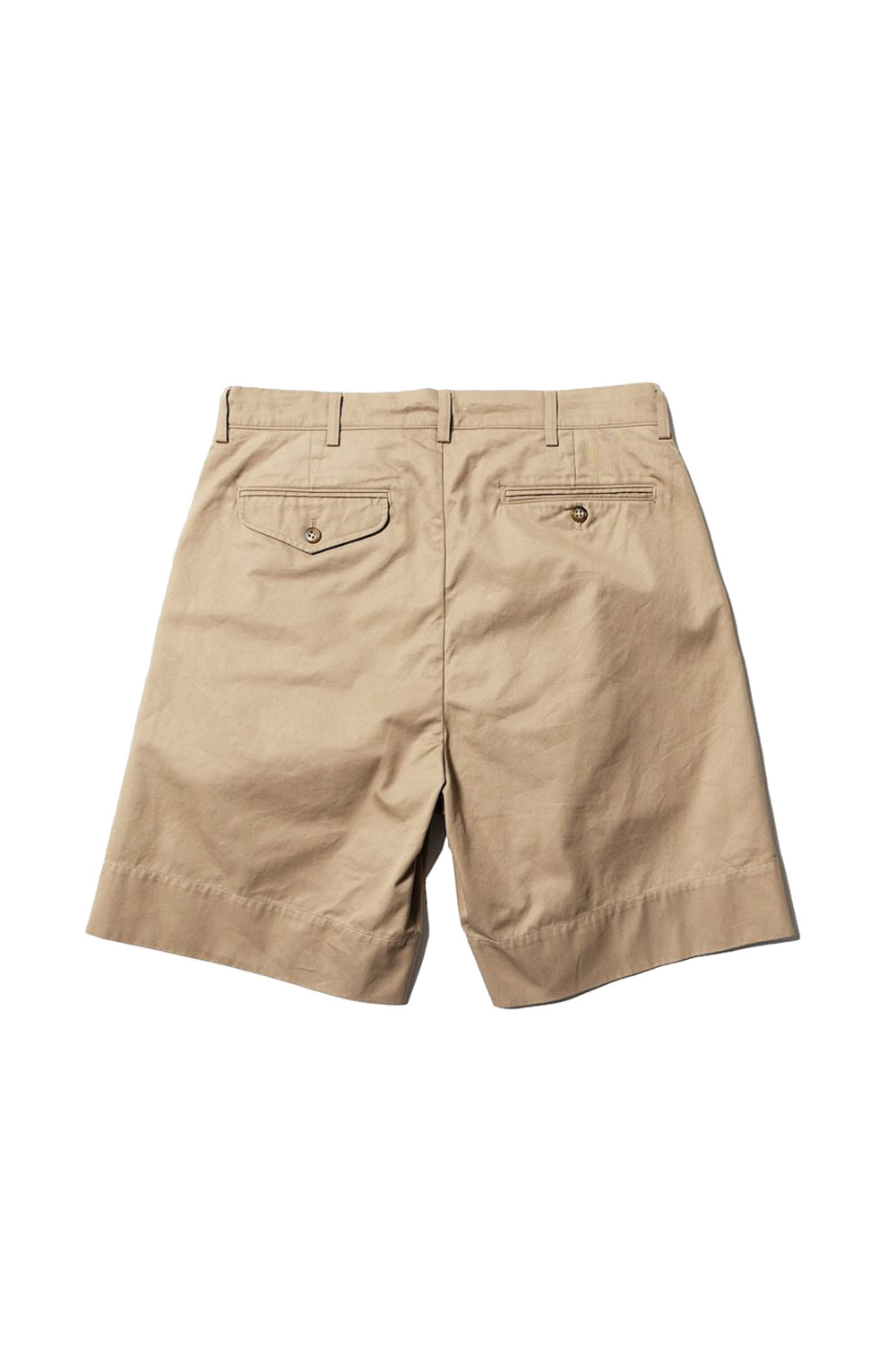 Sawtooth Flap 2P Shorts 2025 - Beige (U25S-25-0003) | セレクト