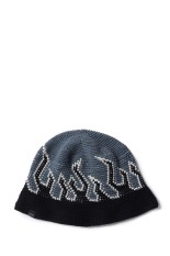 Hand Knit Flame Bucket - Black Flame (SD25S-CP02)