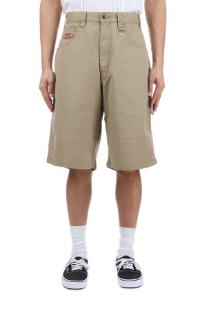 Dickies(R) / Carpenter Wide Shorts - Khaki (SD25S-PT09)