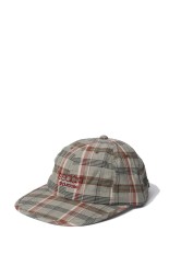 Classic Logo Madras Plaid Cap - Olive Plaid (SD25S-CP05)