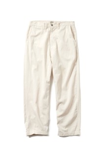 SELVEDGE WEAPON WIDE TROUSERS - NATURAL (GL42426)