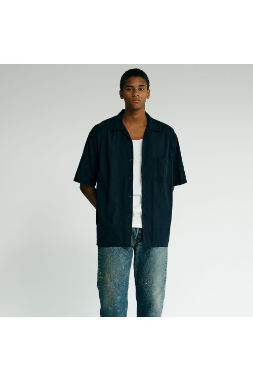 GOLD VAT DYE CHAMBRAY navy set up サイズL GOLD[ゴールド] Vat Dye