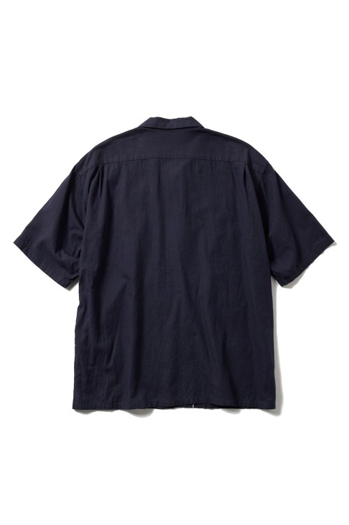 VAT DYE CHAMBRAY OPEN SHIRT - NAVY (GL39438) | セレクト