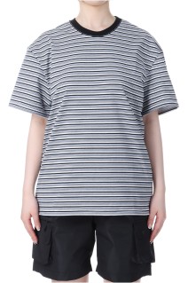 90's Stripe T-shirt - BLACK (S3.5-0510)