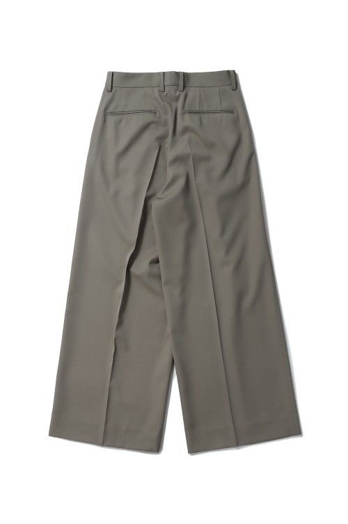 EXTRA WIDE TROUSERS - TAUPE BEIGE (ST.1089) | セレクト