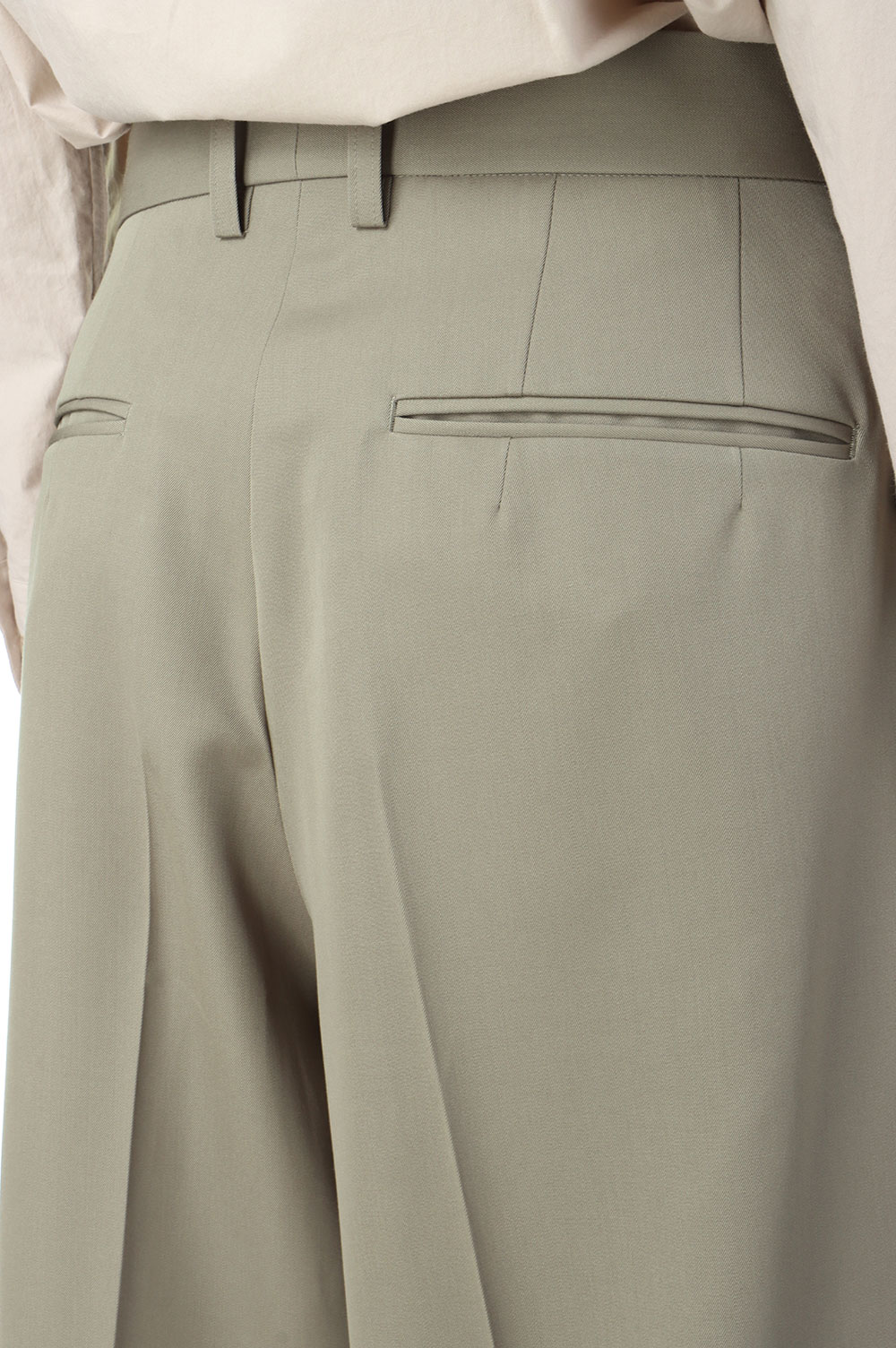 EXTRA WIDE TROUSERS - TAUPE BEIGE (ST.1089) | セレクトショップ