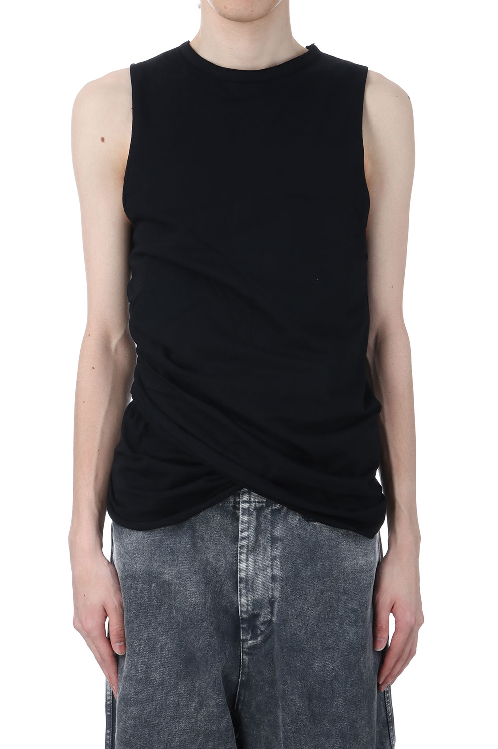 Omar Afridi DRAPED タンクトップ 44 International Gallery BEAMS（インターナショナルギャラリー