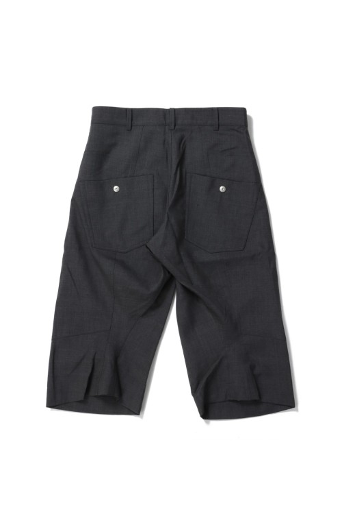 パンツ omar afridi KNEE DARTED FLARE SHORTS Omar Afridi - 【残り一点】Knee Darted Flare Shorts | ACRMTSM