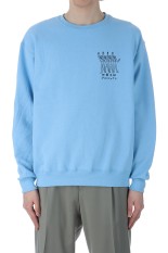 CREW NECK SWEAT SHIRT / BLUE (25SSE-WMC-SS04)