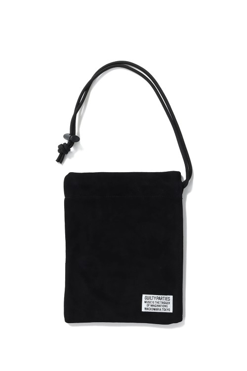 WACKOMARIA LEATHER SHOULDER POUCH 巾着ポーチ LEATHER SHOULDER POUCH | WACKO MARIA(ワコマリア) / バッグ