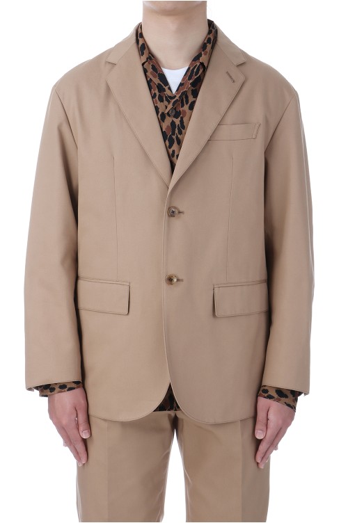 UNCONSTRUCTED JACKET / BEIGE (25SSE-WMO-JK01) | セレクト