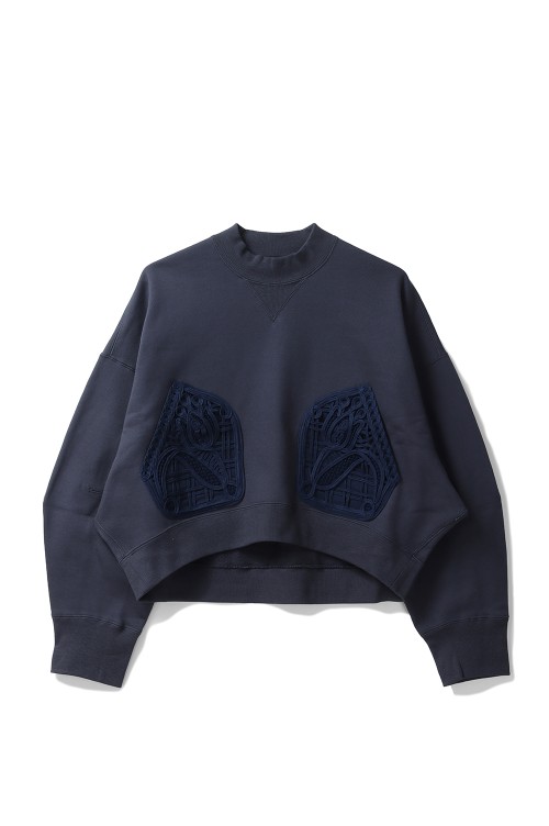 mame Kurogouchi マメ スウェット コード刺繍 JS051 Mame Kurogouchi