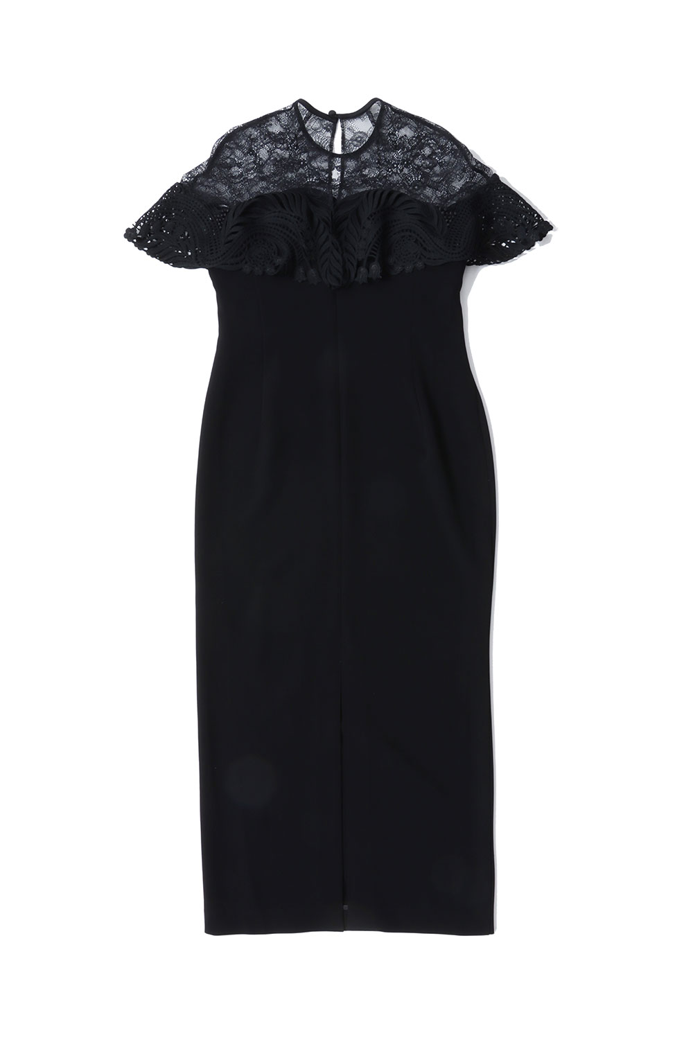 Tulle Lace Classic Dress - BLACK (MM25SS-DR093) | セレクトショップ