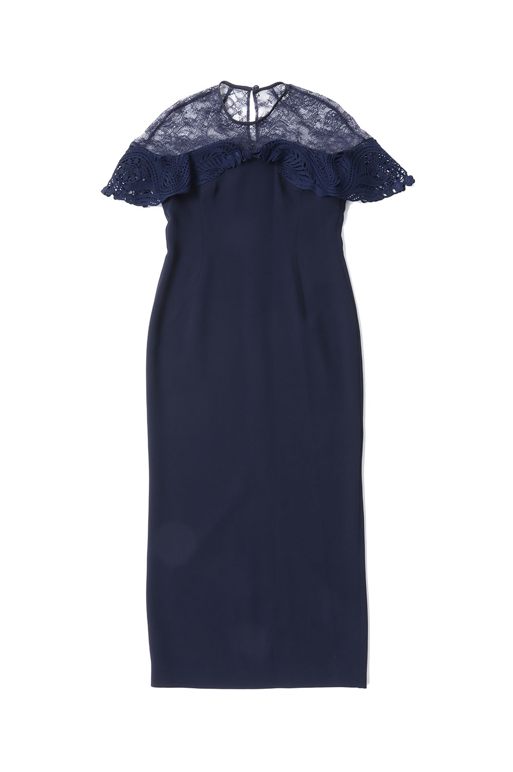 Tulle Lace Classic Dress - NAVY (MM25SS-DR093) | セレクトショップ