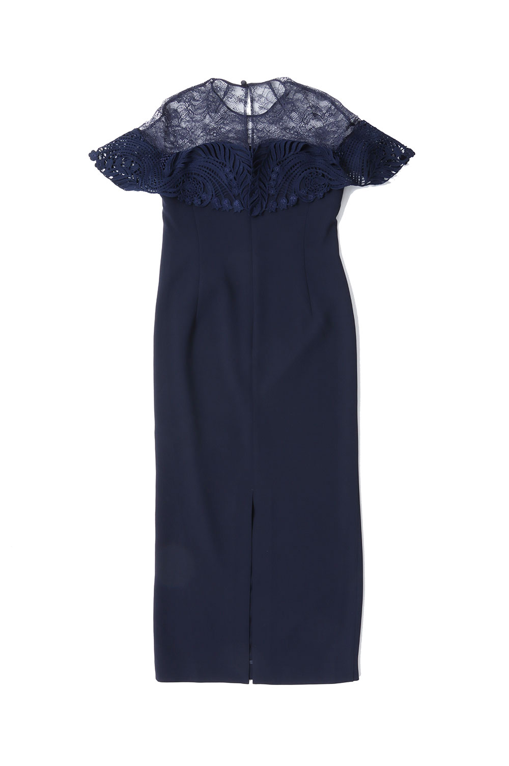 Tulle Lace Classic Dress - NAVY (MM25SS-DR093) | セレクトショップ