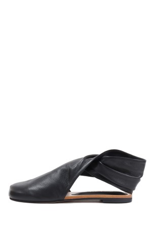 Mame Kurogouchi♡ Sheep Leather Tabi Sandals- BLACK Sheep Leather Tabi Sandals(22.5 BLACK): Mame Kurogouchi