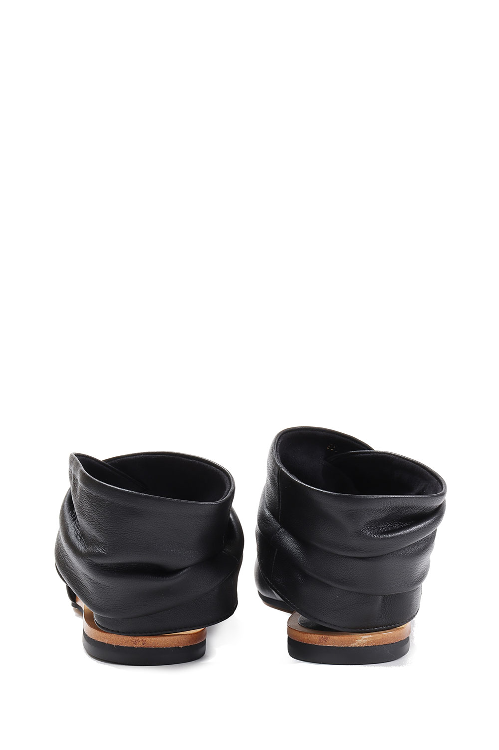 Sheep Leather Tabi Sandals- BLACK (MM25SS-AC307) | セレクト