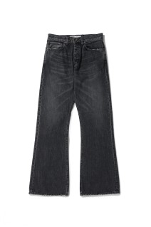 Flare Vintage Denim Pants - Black (25SS RG-DNM5)