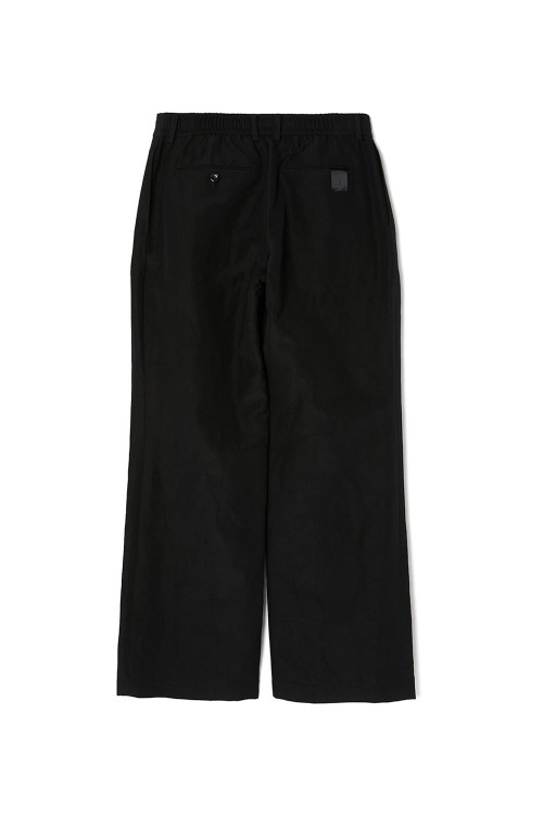 TUCKED PANTS - BLACK (2251-PT20-001) | セレクトショップ