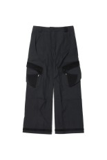 EP.7 04 TROUSERS - MATTE BLACK (EP7TR4-MBK)