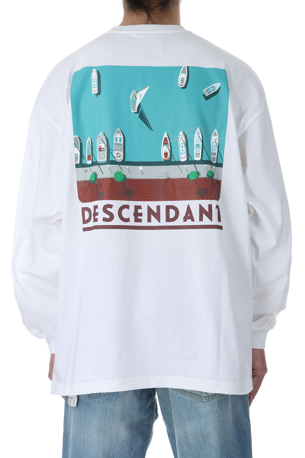 SPOT 】Fit out LS - WHITE (251ATDS-LTM01S) | セレクト