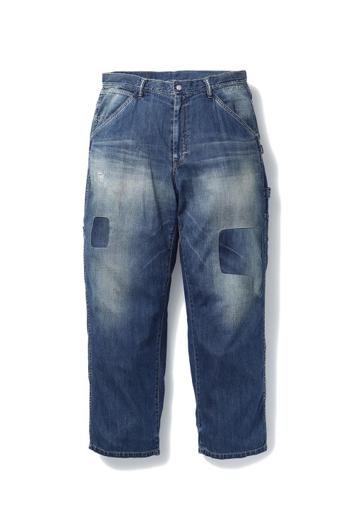 SAVAGE LW DENIM PAINTER PANTS / INDIGO (251SPNH-PTM03) | セレクト