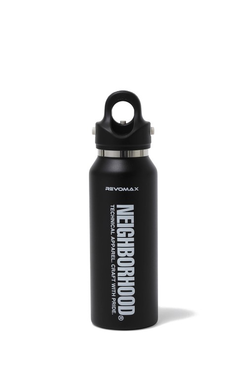 NH X REVOMAX . VACUUM INSULATED BOTTLE 12OZ SLIM / BLACK (25122RXN