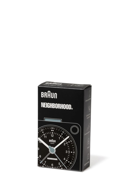 BRAUN NH X BRAUN . BC02X ブラック 置時計 NH X BRAUN . BC02X / BLACK (2511852N-AC01) | セレクト