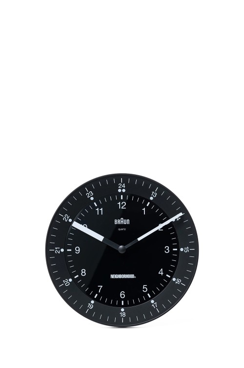BRAUN NH X BRAUN . BC02X ブラック 置時計