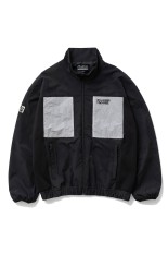 SUPER FINE TROPICAL WOOL ZIP BLOUSON - BLACK (A25SB03MT