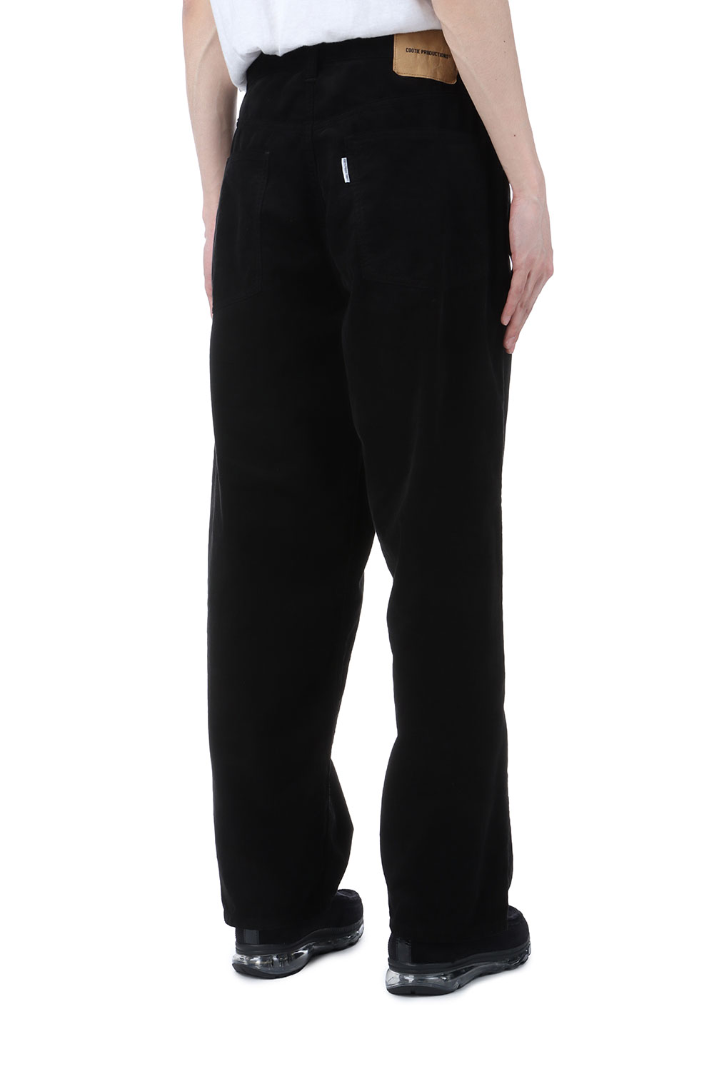 5 Pocket Corduroy Baggy Pants - Black (CTE-24A121) | セレクト