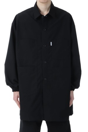T/C Weather Error Fit Engineer Coat - Black (CTE-24A231)
